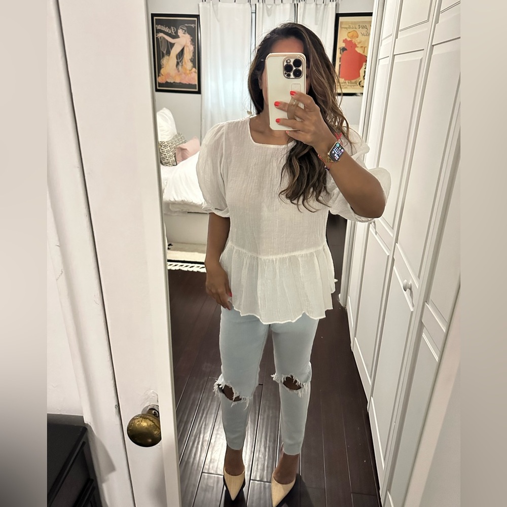 H&M peplum blouse - Picture 2 of 2